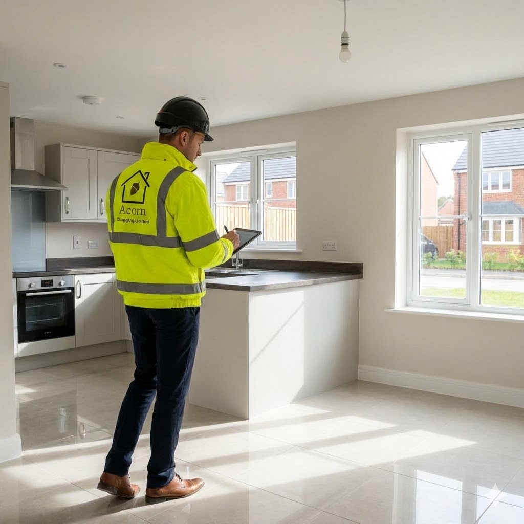 Acorn Snagging professional new build inspection services Stockton-on-Tees